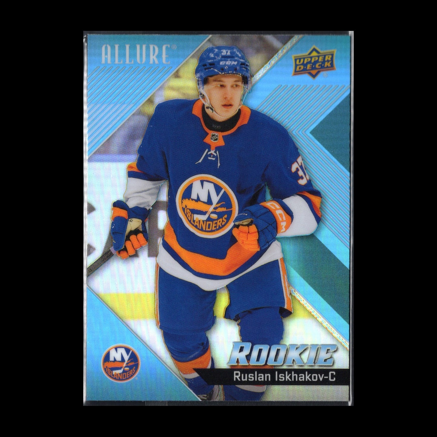 2024-25 UD Allure RUSLAN ISKHAKOV #140 RC - New York Islanders