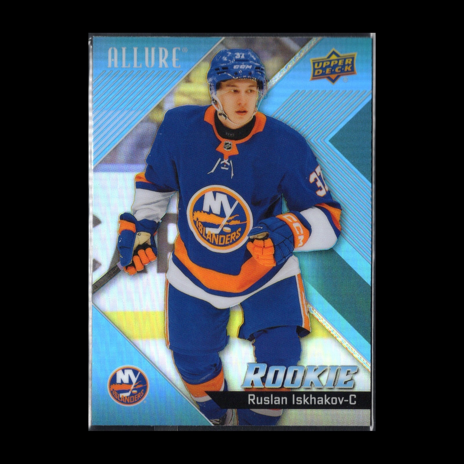 2024-25 UD Allure RUSLAN ISKHAKOV #140 RC - New York Islanders