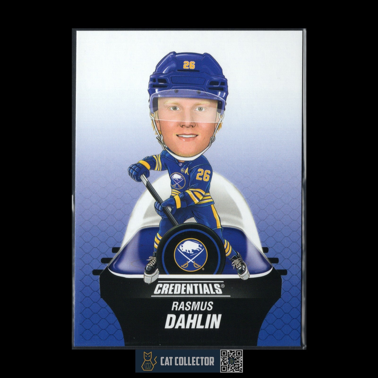 2024-25 UD Credentials RASMUS DAHLIN #BH-RD Arena Giveaways Bobbleheads /750