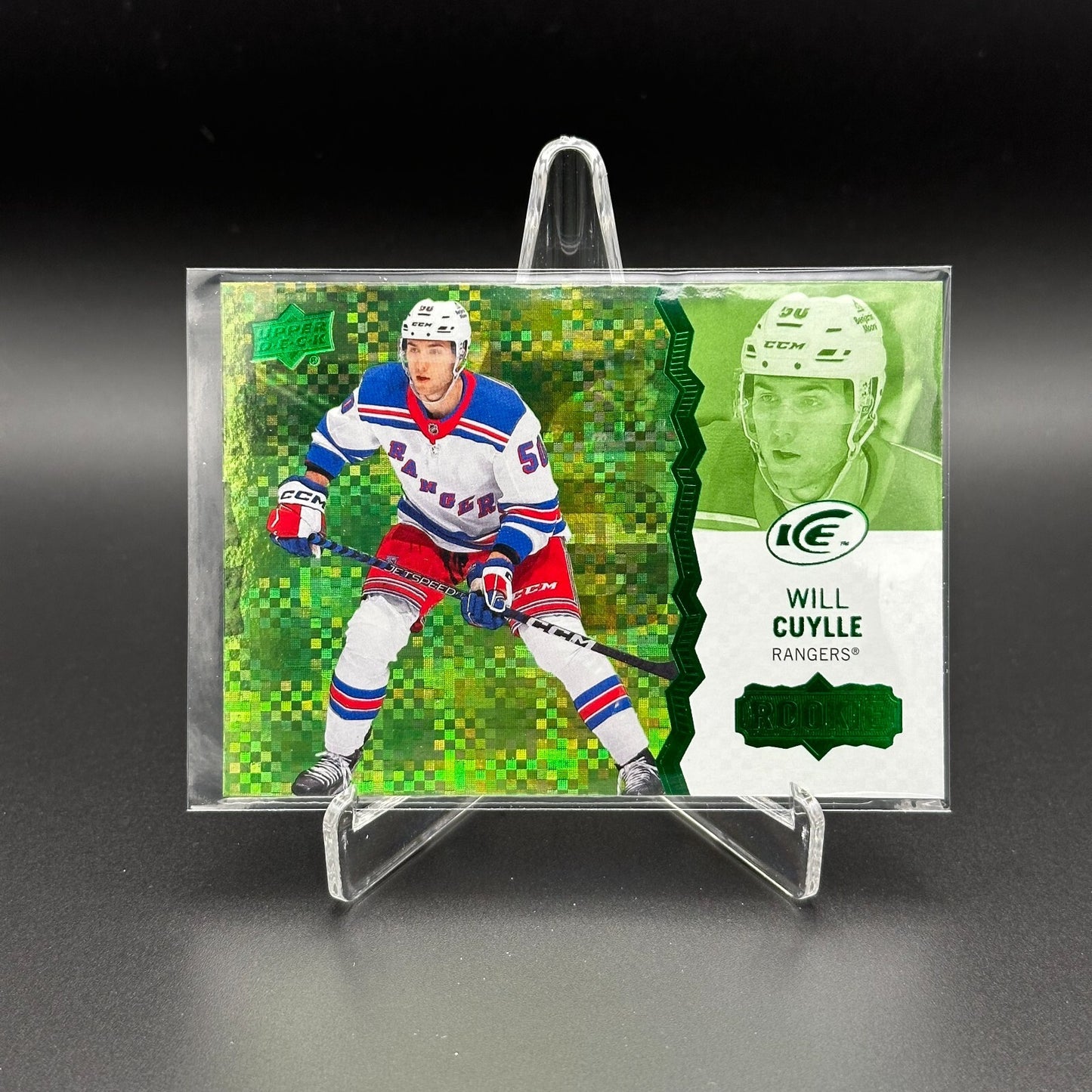 2023-24 Upper Deck Ice BASE & ROOKIE Green parallel ~ YOU PICK from the list!