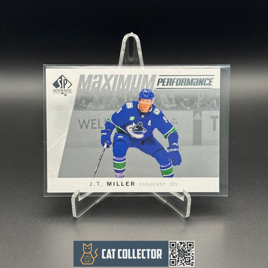 2024-25 UD SP Authentic J.T. MILLER #MP-15 Maximum performance