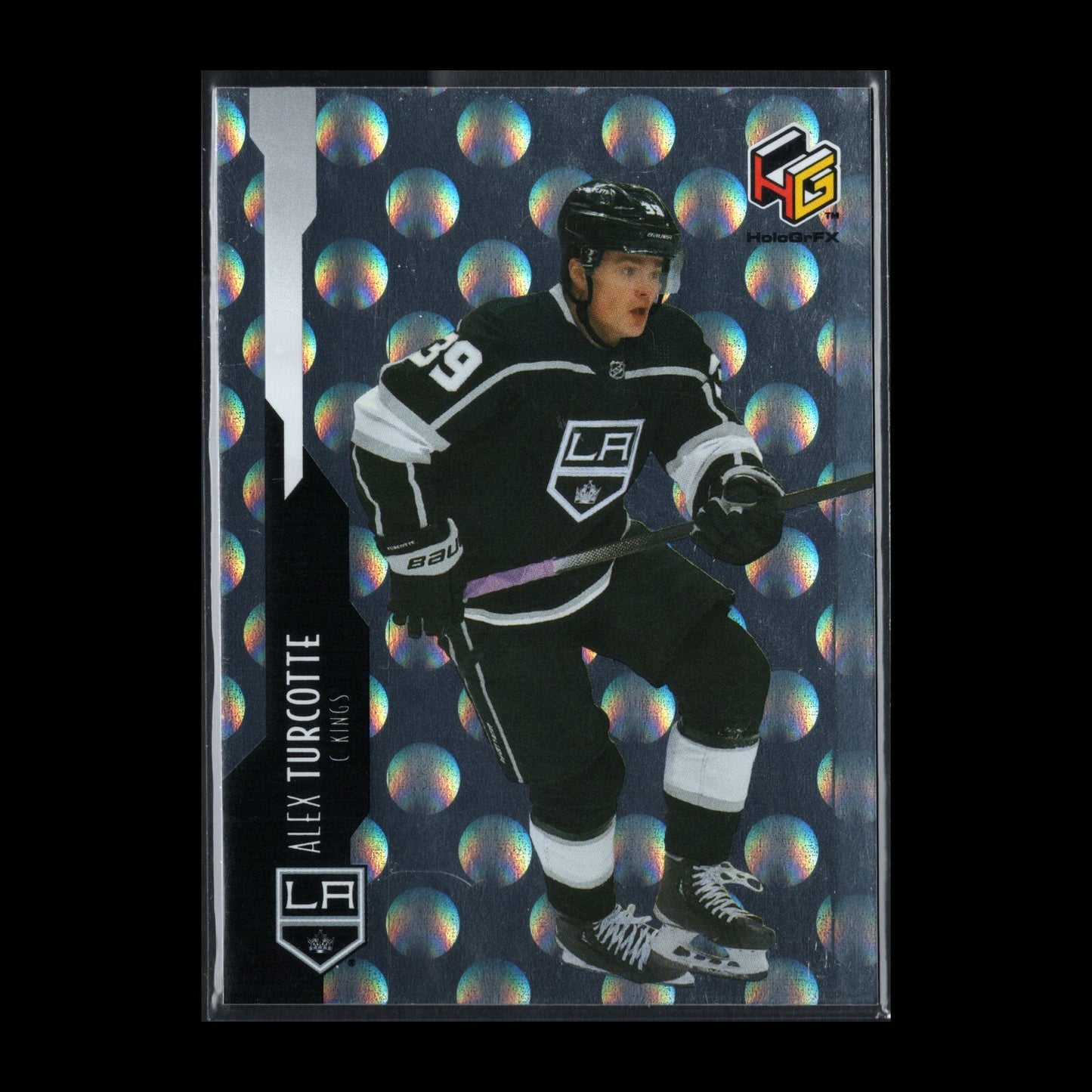 2021-22 UD Extended series ALEX TURCOTTE #HG-8 HoloGrFX - Los Angeles Kings