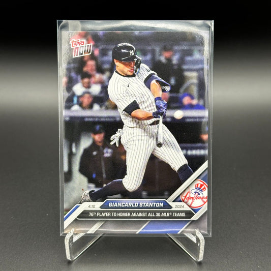 2024 Topps Now GIANCARLO STANTON #63 - NY Yankees ** ONLINE EXCLUSIVE**