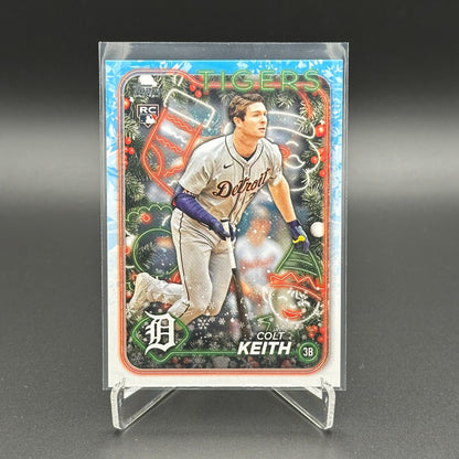 2024 Topps Holiday COLT KEITH #H62 RC - Detroit Tigers