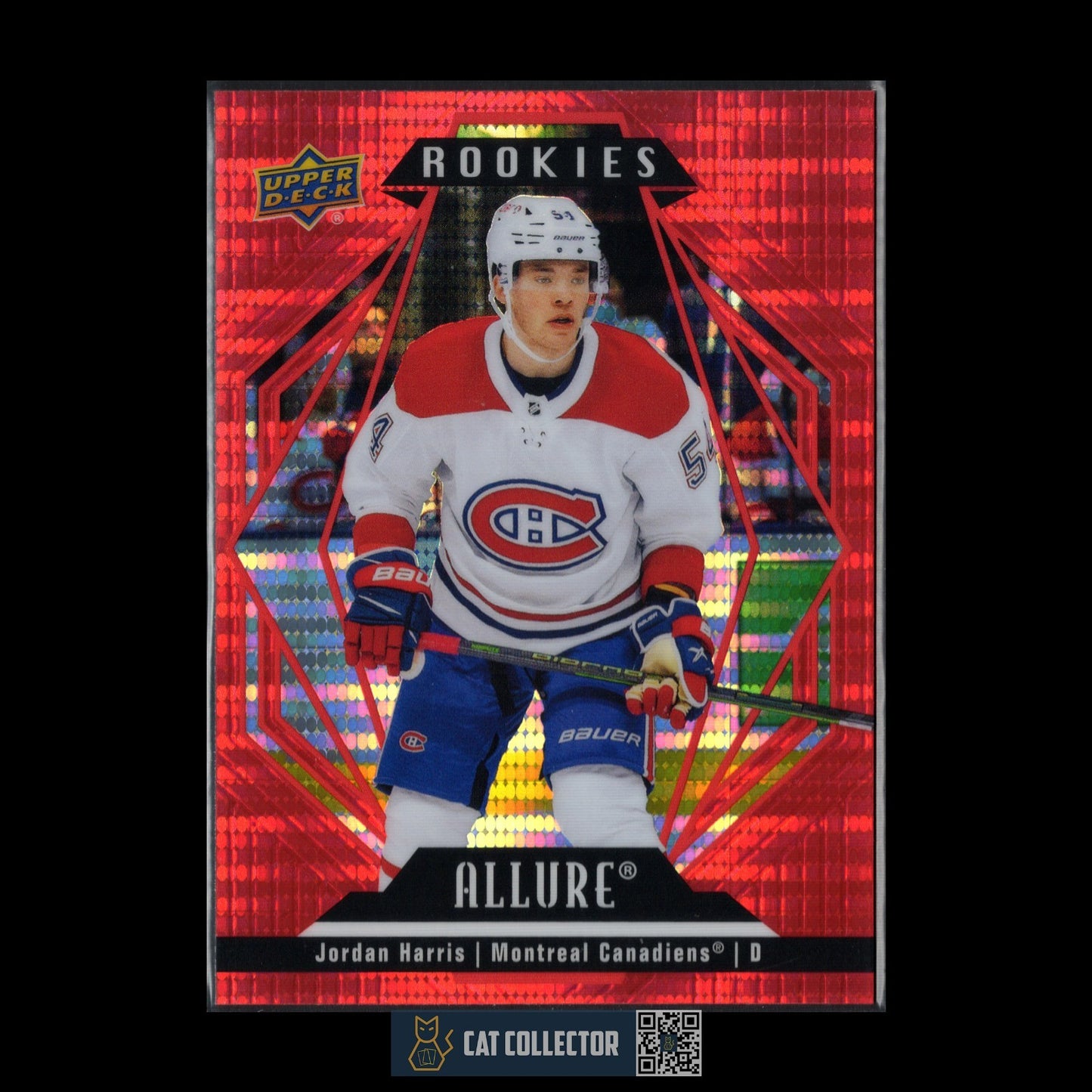 2022-23 UD Allure JORDAN HARRIS #105 Red Rainbow Rookie RC