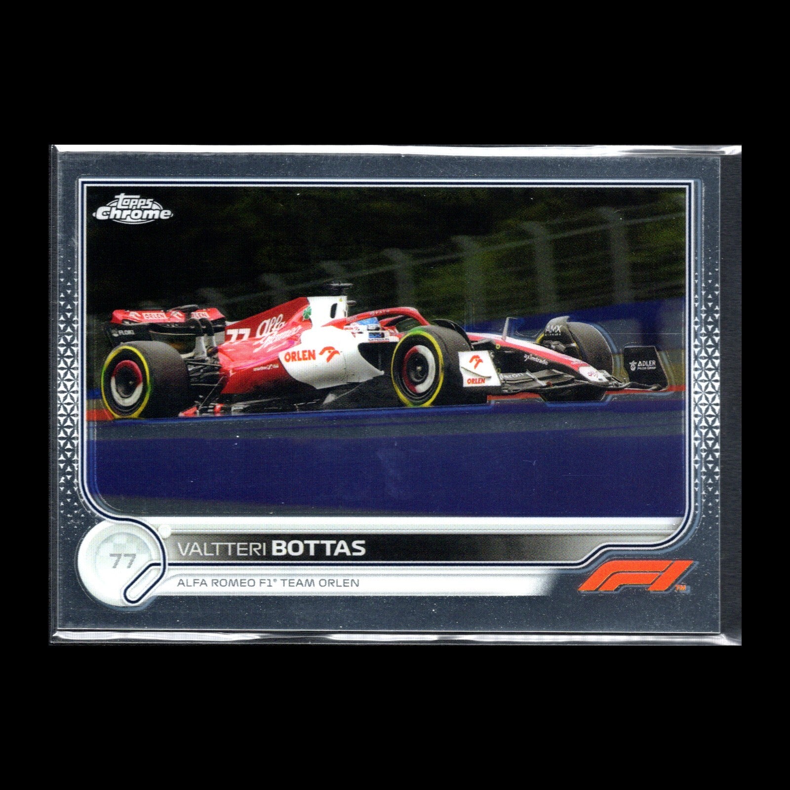 2022 Topps Chrome F1 Formula 1 VALTTERI BOTTAS #125 - Alfa Romeo