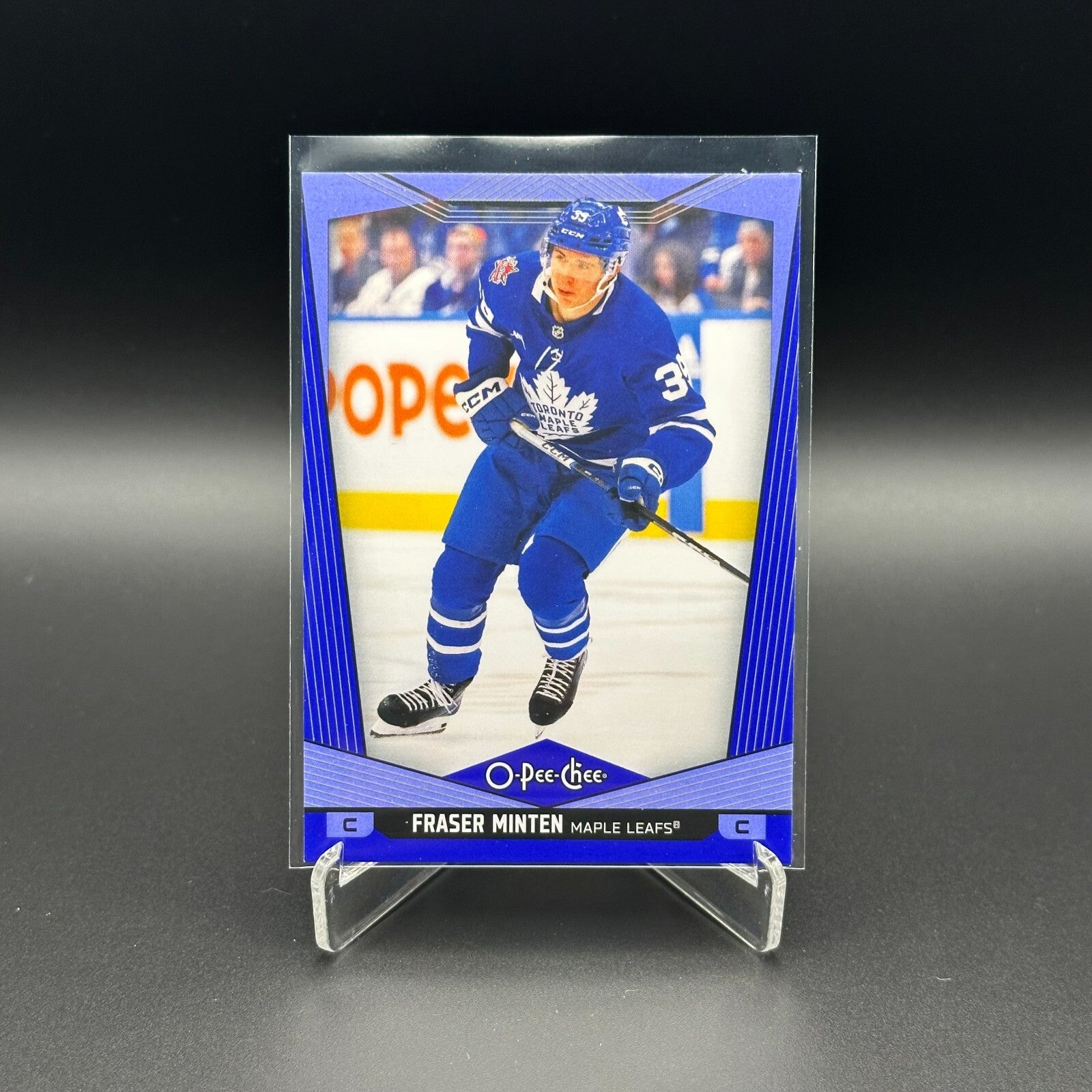 2024-25 O-Pee-Chee FRASER MINTEN #27 Marquee Rookie RC Blue parallel
