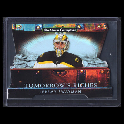 2022-23 UD Parkhurst Champions JEREMY SWAYMAN #TR-3 Tomorrow's Riches Rookie RC
