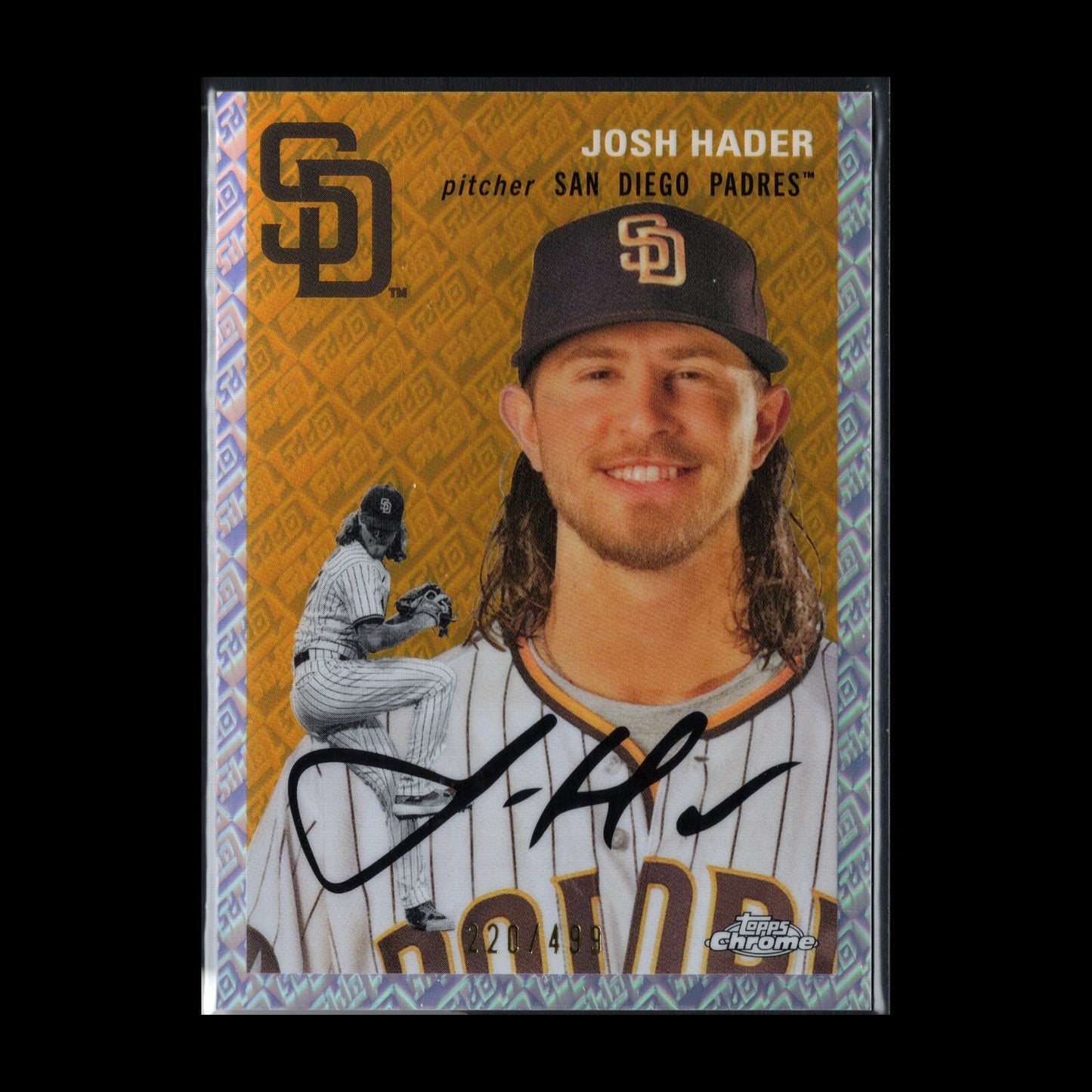 2023 Topps Chrome Platinum JOSH HADER #130 Topps Refractor /499