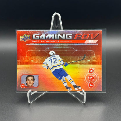 2024-25 Upper Deck Series 1 GAMING FOV inserts ~ YOU PICK from the list!