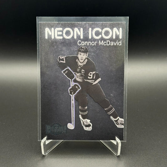 2021-22 SkyBox Metal Universe CONNOR MCDAVID #NI-1 Neon Icon