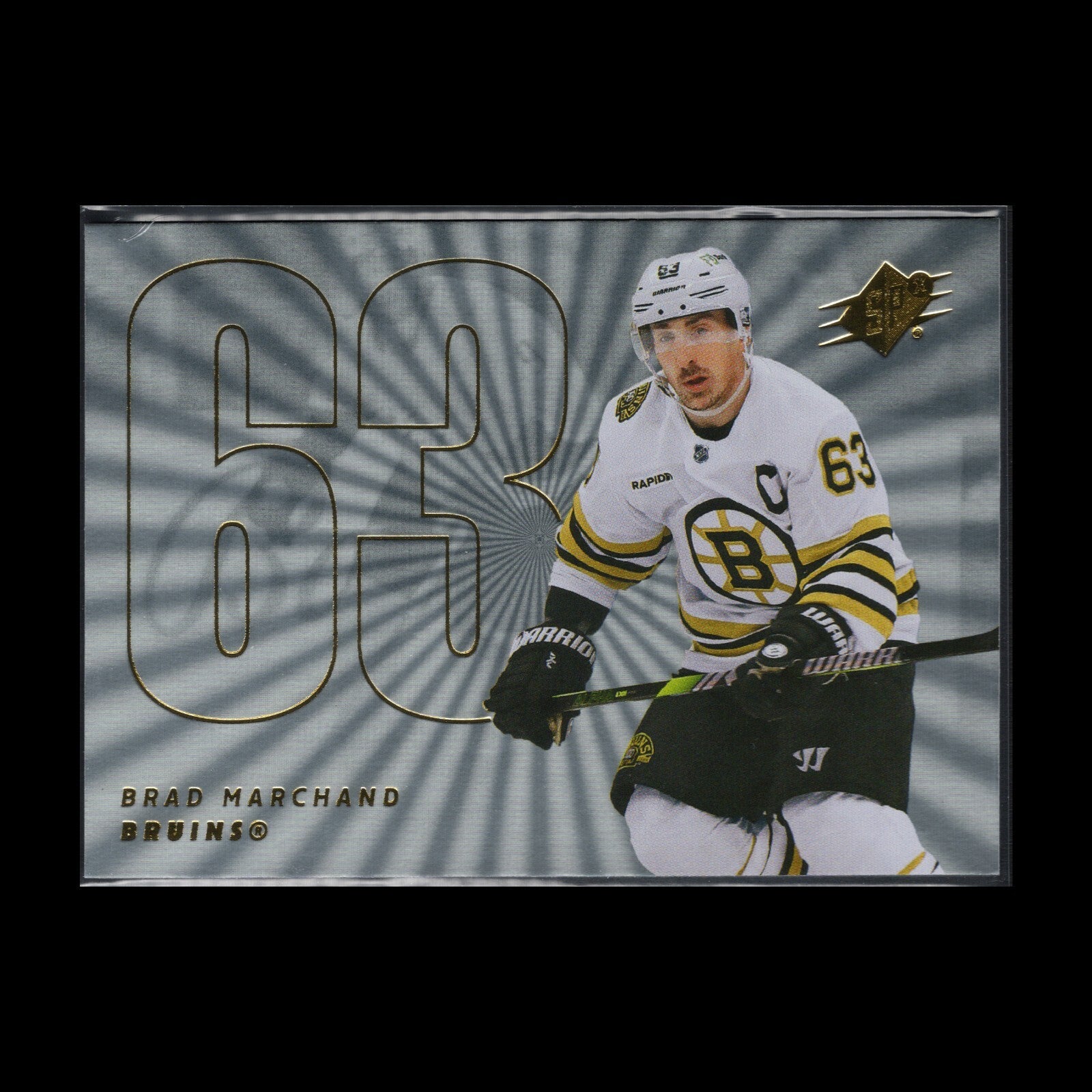 2024-25 Upper Deck SPx BRAD MARCHAND #63 Silver - Boston Bruins
