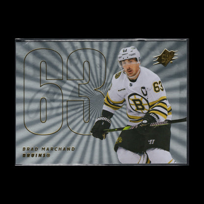 2024-25 Upper Deck SPx BRAD MARCHAND #63 Silver - Boston Bruins