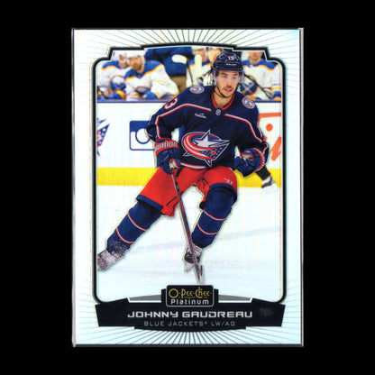 2022-23 O-Pee-Chee Platinum JOHNNY GAUDREAU #86 Rainbow - Columbus Blue Jackets