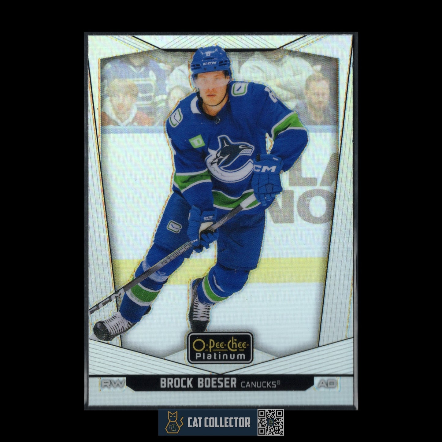 2024-25 O-Pee-Chee Platinum BROCK BOESER #125 Rainbow