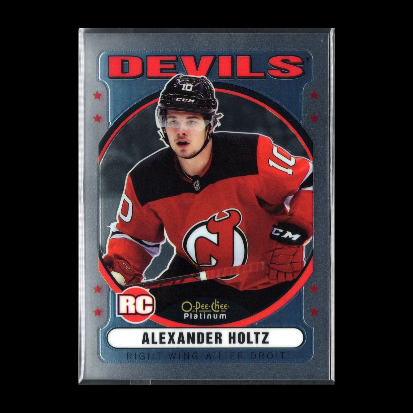 2021-22 O-Pee-Chee Platinum ALEXANDER HOLTZ #R-99 Retro RC - New Jersey Devils