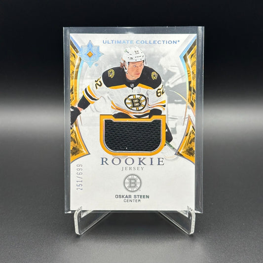 2021-22 UD Ultimate Collection OSKAR STEEN #125 Rookie Jersey RC /699