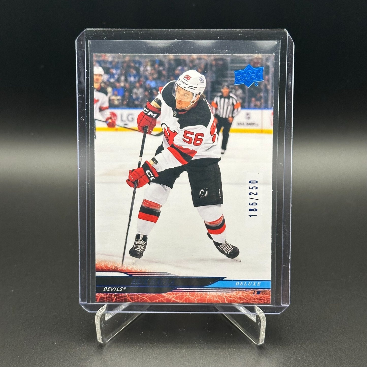 2024-25 UD Series 2 ERIK HAULA #352 Deluxe /250 - New Jersey Devils