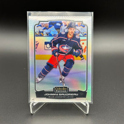 2022-23 O-Pee-Chee Platinum JOHNNY GAUDREAU #86 Rainbow - Columbus Blue Jackets