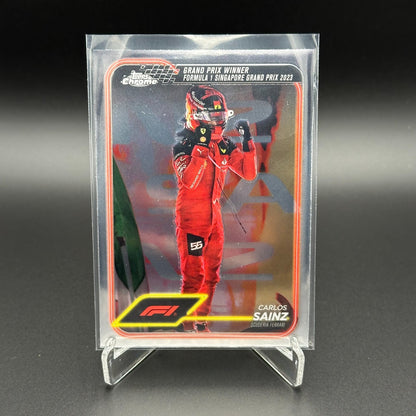 2024 Topps Chrome Formula 1 CARLOS SAINZ #147 Grand Prix Winner