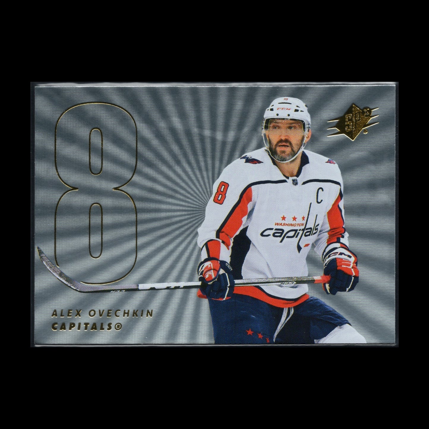 2024-25 Upper Deck SPx ALEX OVECHKIN #8 Silver - Washington Capitals