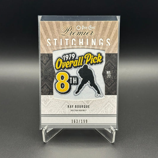 2009-10 O-Pee-Chee Premier RAY BOURQUE #PS-RB Premier Stichings /199