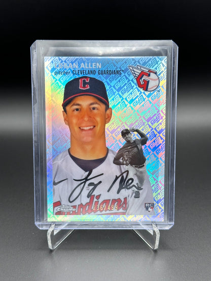 2023 Topps Chrome Platinum LOGAN ALLEN #105 Rookie Topps Refractor /499