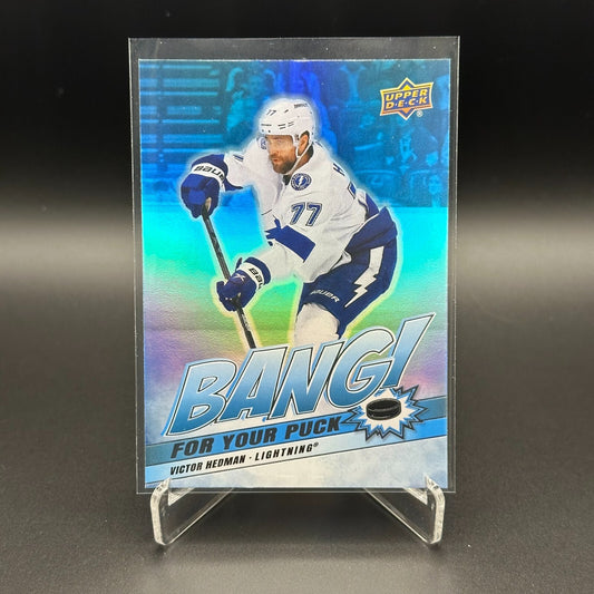 2024-25 UD Series 2 VICTOR HEDMAN #BP-5 Bang for your puck - Tampa Bay Lightning