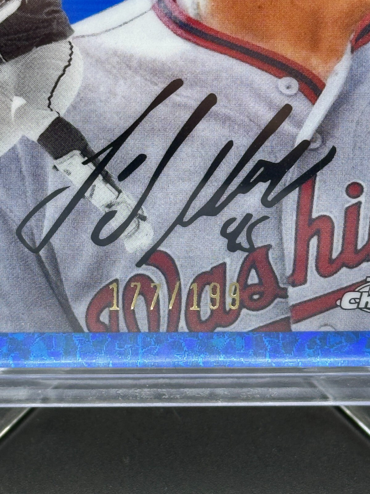 2023 Topps Chrome Platinum JOEY MENESES #64 RC Blue Mini-Diamond Refractor /199