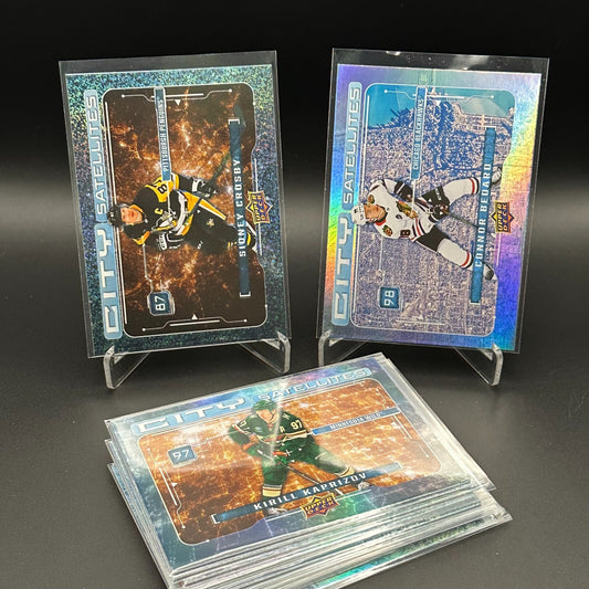 2024-25 Upper Deck Series 1 CITY SATELLITES inserts ~ YOU PICK from the list!
