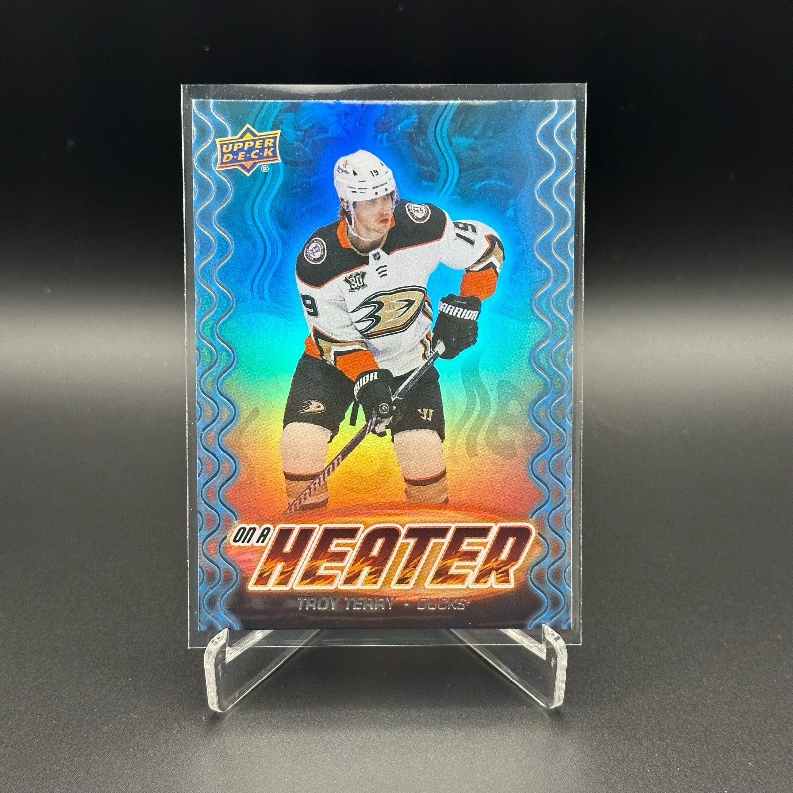 2024-25 UD Series 2 TROY TERRY #OH-4 On A Heater - Anaheim Ducks