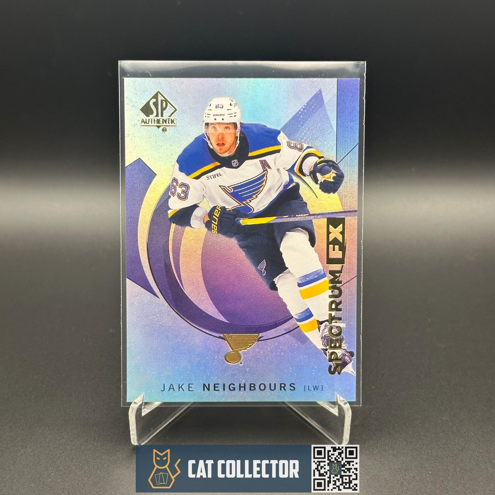 2024-25 UD SP Authentic JAKE NEIGHBOURS #S-26 Spectrum FX BOUNTY Unscratched