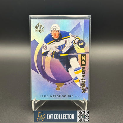 2024-25 UD SP Authentic JAKE NEIGHBOURS #S-26 Spectrum FX BOUNTY Unscratched