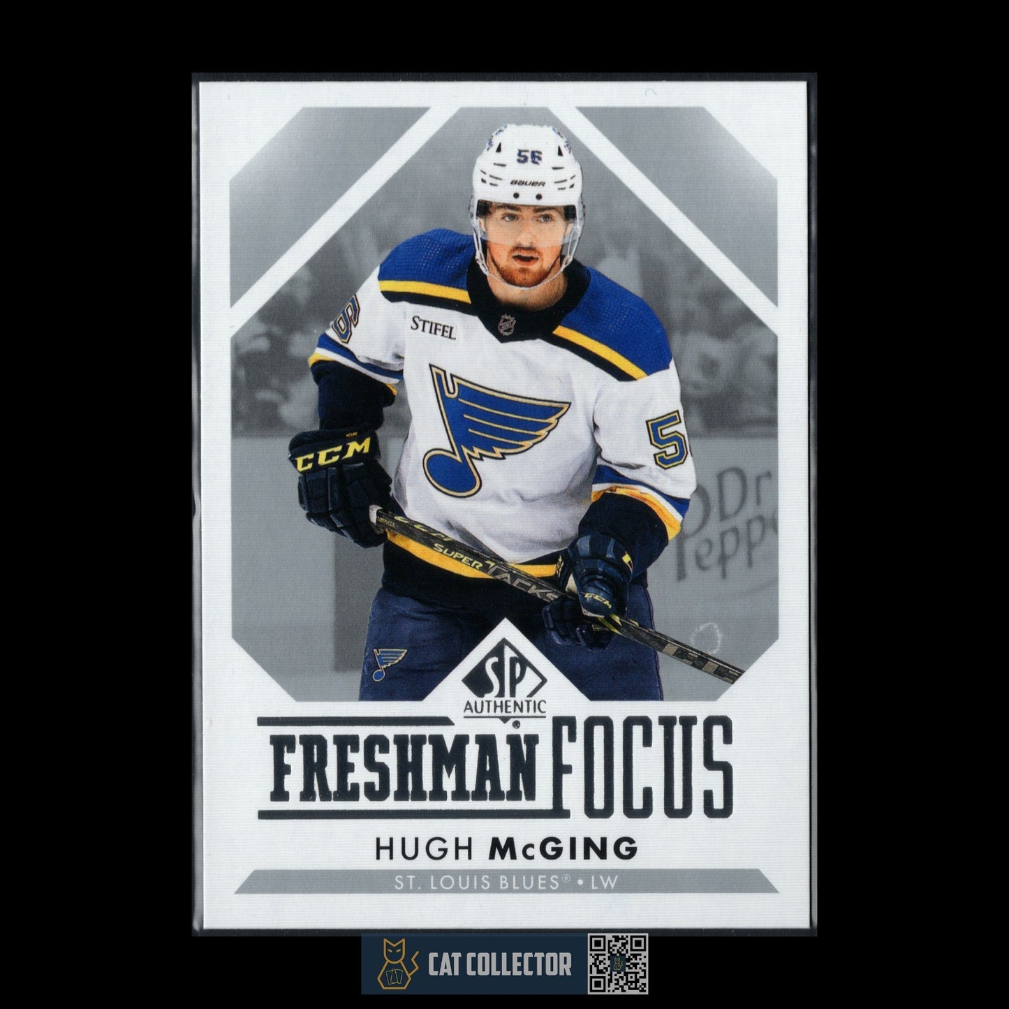 2024-25 UD SP Authentic HUGH MCGING #FF-8 Freshman Focus
