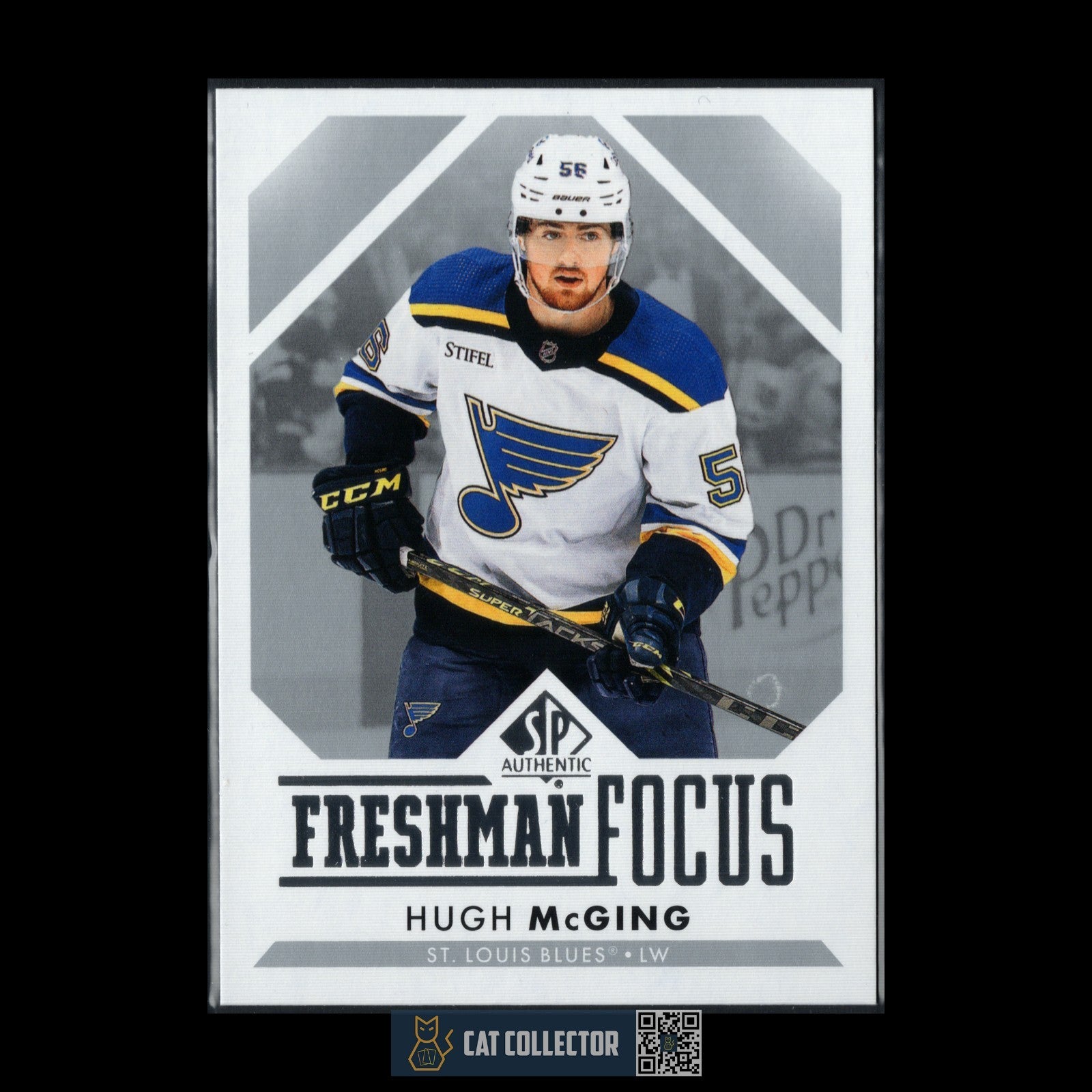 2024-25 UD SP Authentic HUGH MCGING #FF-8 Freshman Focus