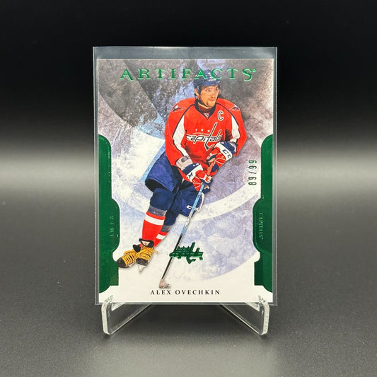 2011-12 UD Artifacts ALEX OVECHKIN #8 Emerald parallel /99 - Washington Capitals