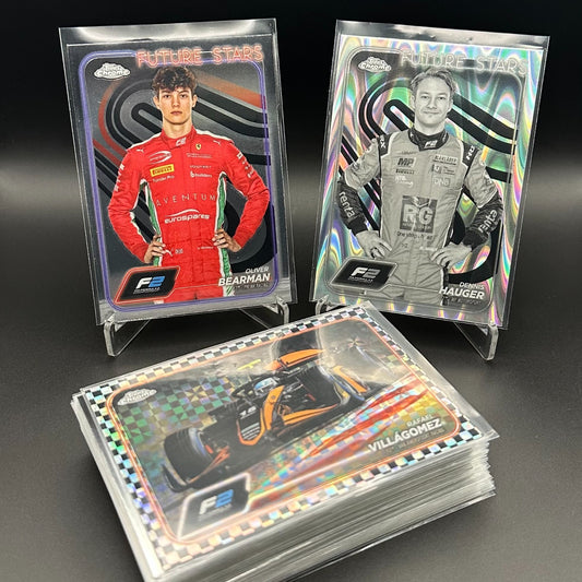 2024 Topps Chrome F1 - Formula 2 Drivers Futurs Stars ~ YOU PICK from the list!