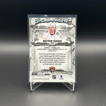 2024-25 O-Pee-Chee Platinum MATTHEW TKACHUK #S-2 Showmanship
