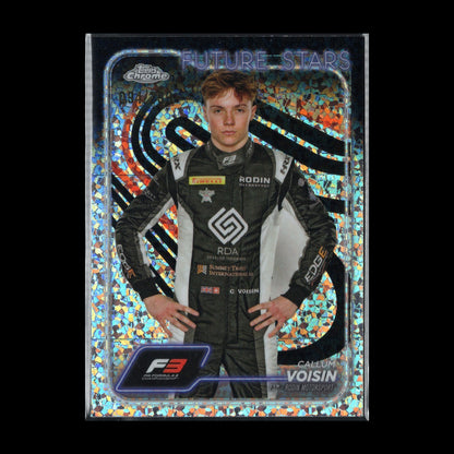 2024 Topps Formula 1 CALLUM VOISIN #70 F3 Future Stars Mini Diamond Refrac. /299