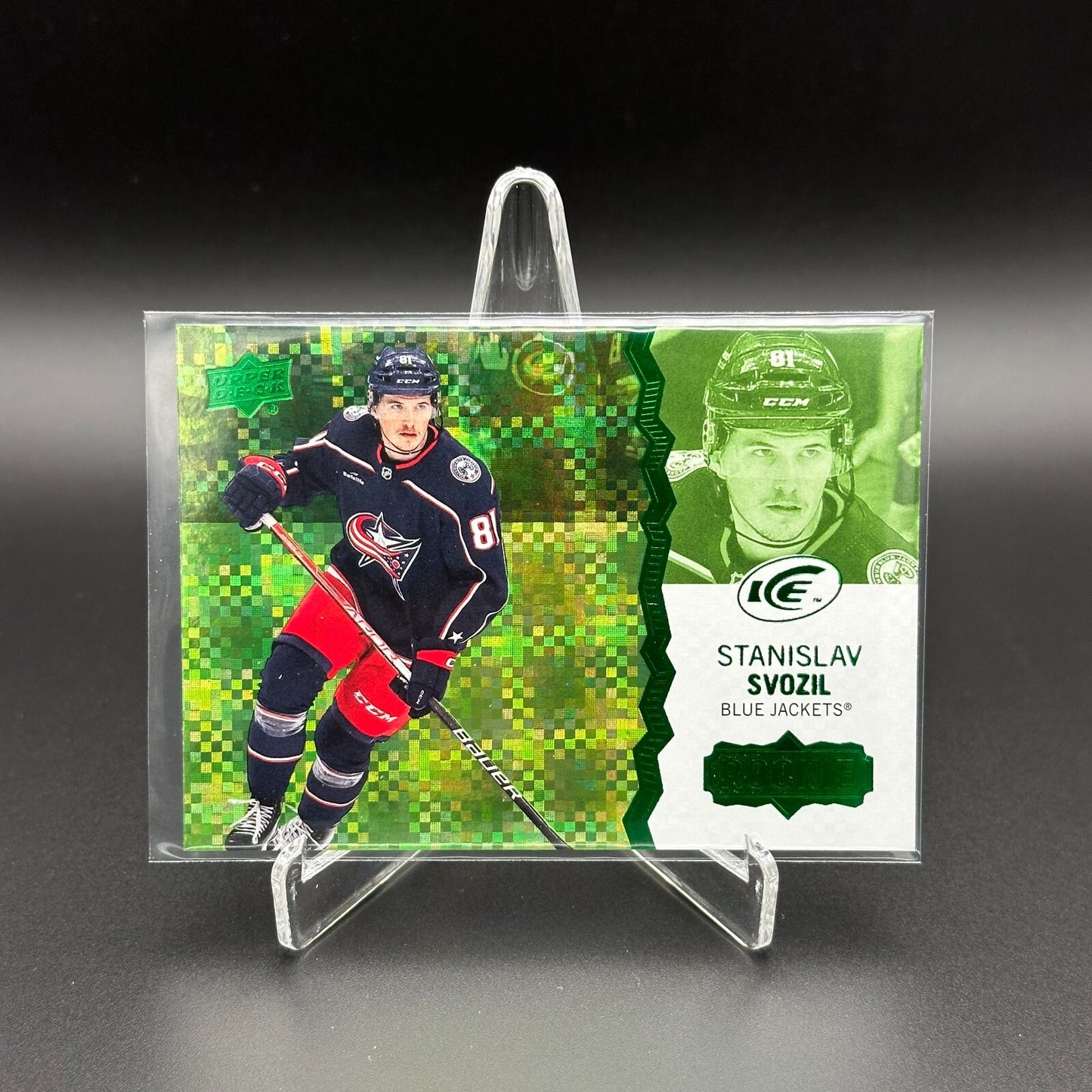 2023-24 Upper Deck Ice BASE & ROOKIE Green parallel ~ YOU PICK from the list!