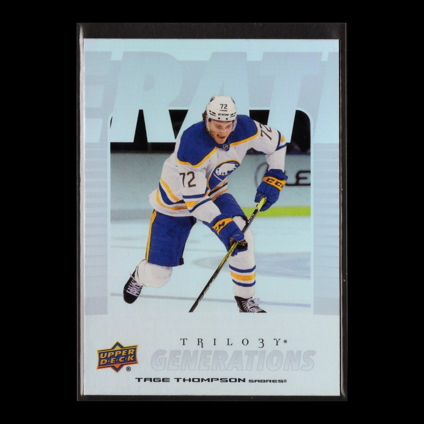2023-24 UD Trilogy TAGE THOMPSON #TG-7B Generations