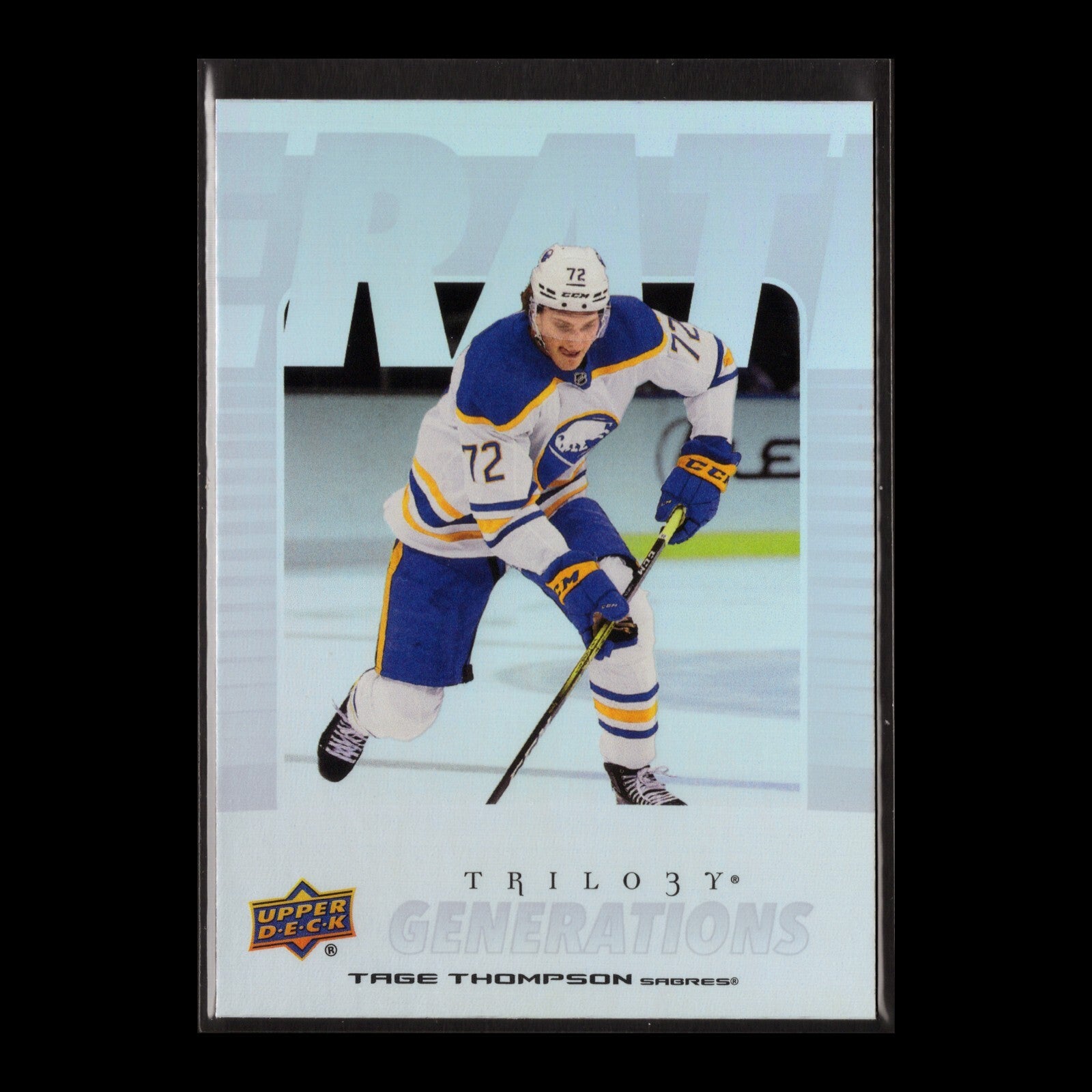 2023-24 UD Trilogy TAGE THOMPSON #TG-7B Generations