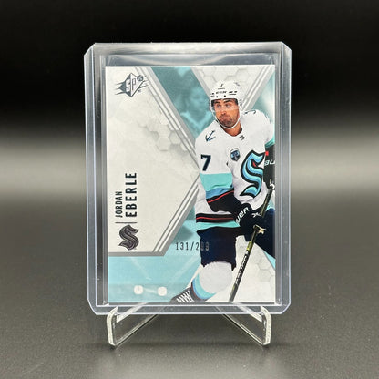 2021-22 UD SPx JORDAN EBERLE #7 131/299 - Seattle Kraken