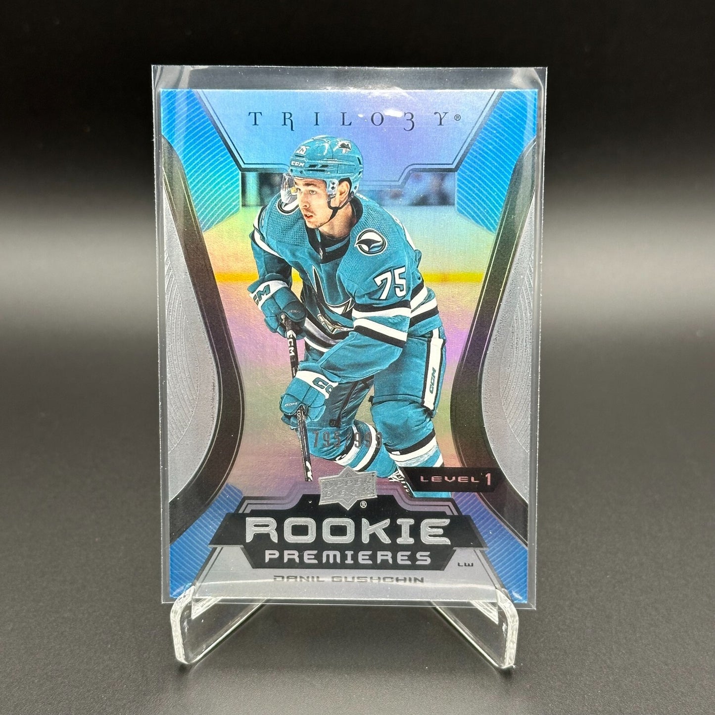 2023-24 UD Trilogy DANIL GUSHCHIN #126 Rookie premieres Level 1 /999