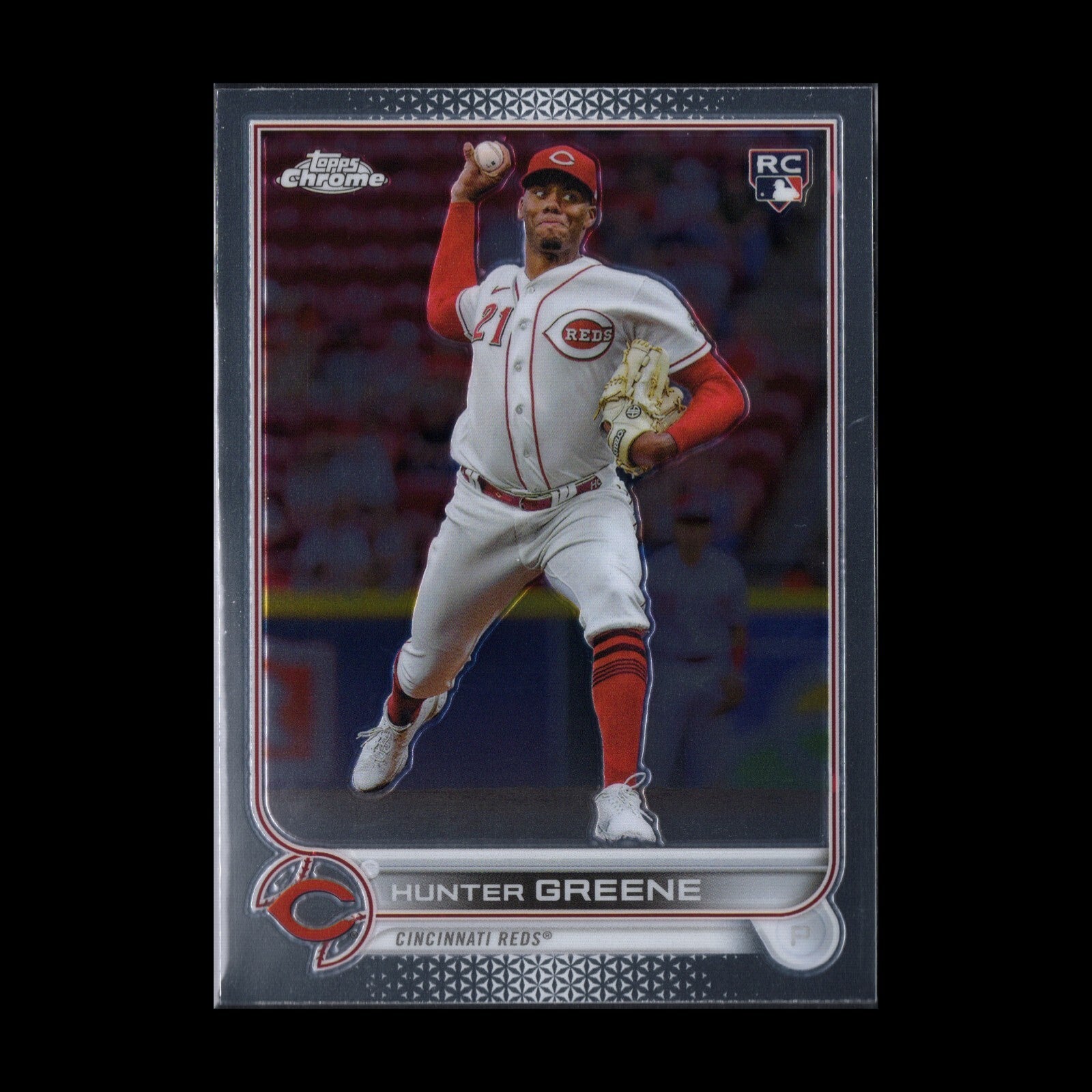2022 Topps Chrome Updated Series HUNTER GREENE #USC191 RC
