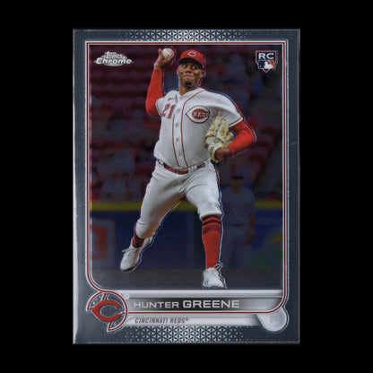 2022 Topps Chrome Updated Series HUNTER GREENE #USC191 RC