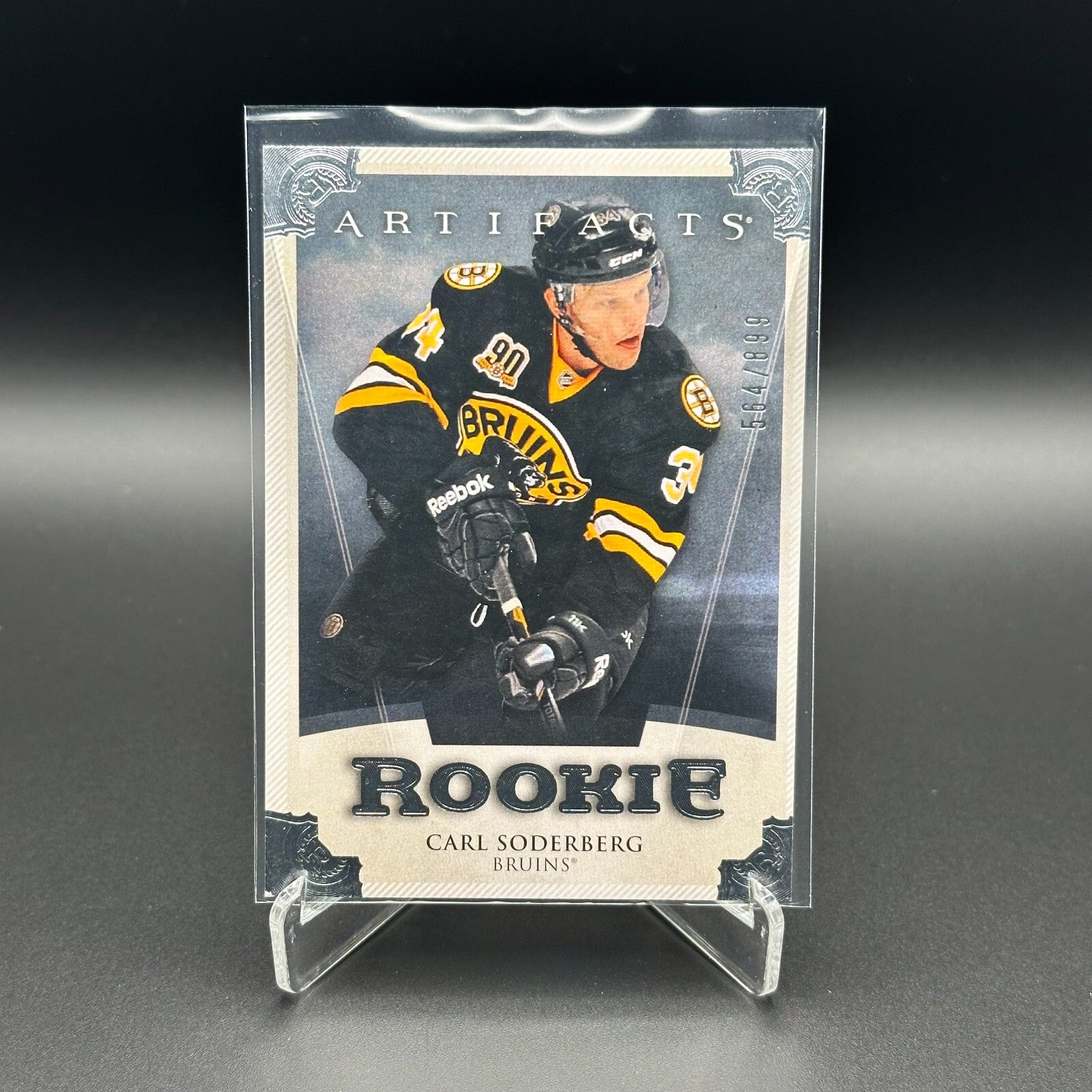 2013-14 UD Artifacts CARL SODERBERG #RED202 Rookie RC /899 - Boston Bruins