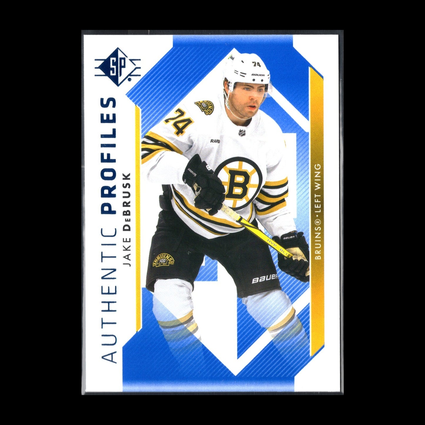 2023-24 UD SP Authentic JAKE DEBRUSK #AP-19 Authentic Profiles Blue