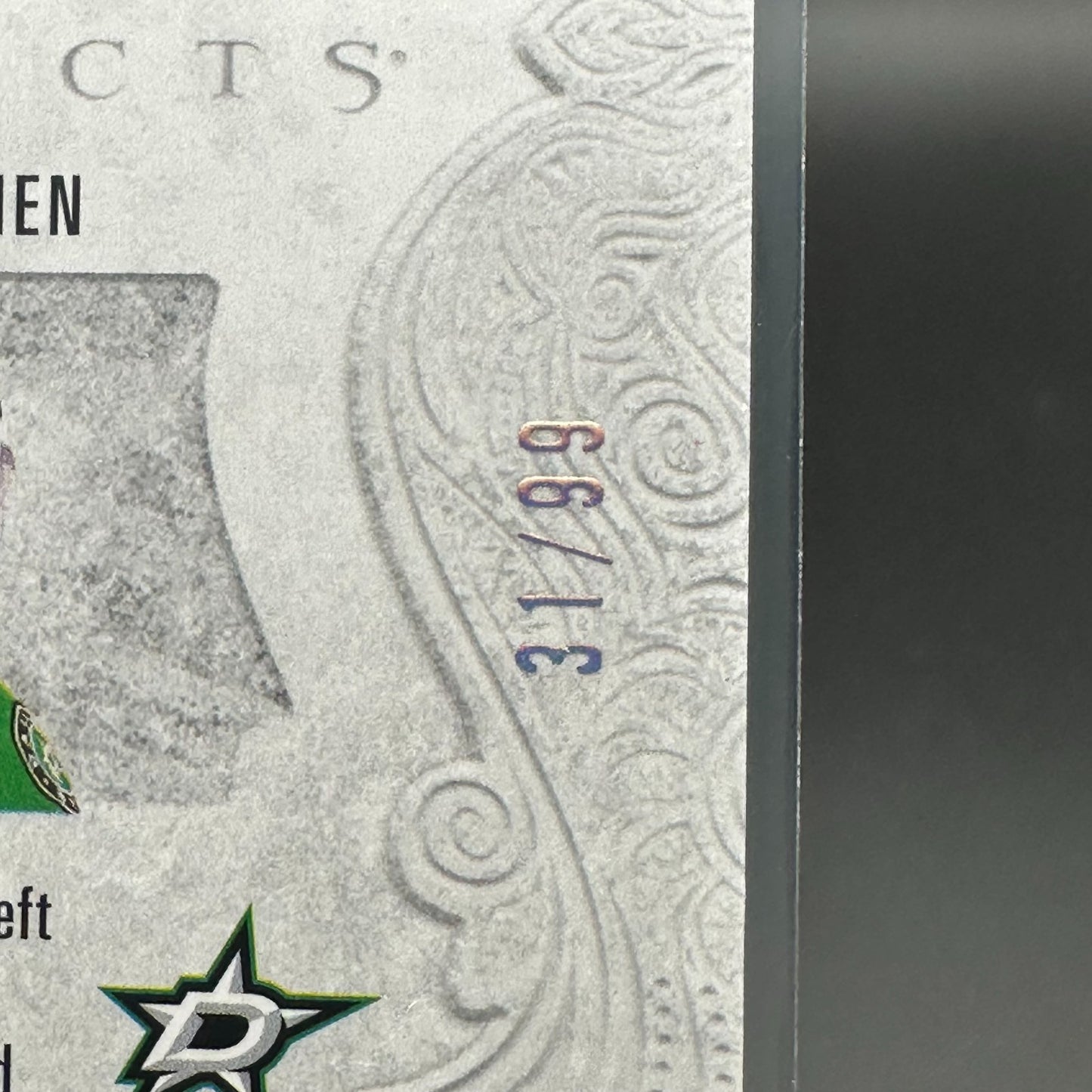 2025-26 UD Artifacts MIKKO RANTANEN #8 Platinum Sparkle /99