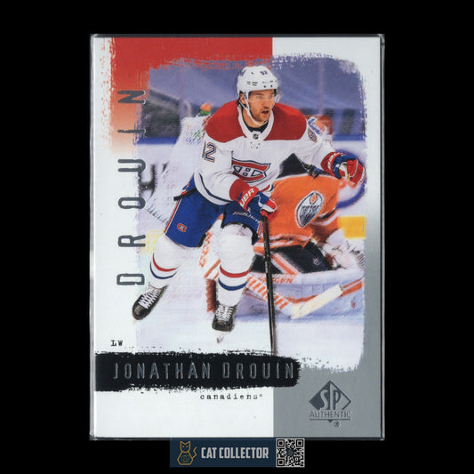2020-21 UD SP Authentic JONATHAN DROUIN #R44 2000-01 Retro - Montreal Canadiens